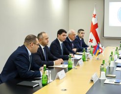 ՀՀ քննչական կոմիտեի նախագահը Թբիլիսիում հանդիպում է ունեցել Վրաստանի  ֆինանսների նախարարության քննչական ծառայության ղեկավարի հետ
